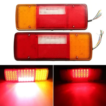 2PCS 12V 92LEDS Trailer Truck LED Tail Light Lamp Yacht Car-Trailer Taillight Reversing Running Brake Turn Lights
2PCS 12V 92LEDS Trailer Truck LED Tail Light Lamp Yacht Car-Trailer Taillight Reversing Running Brake Turn Lights