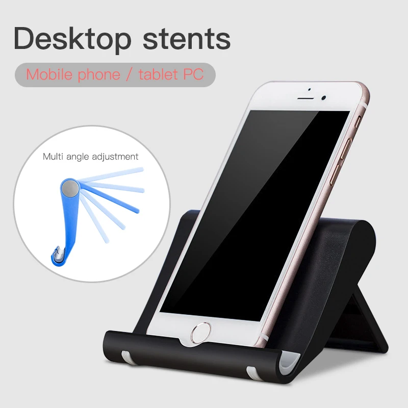 Tablet PC Holder Stand Foldable Adjustable Holding Rack for Tablet and Smartphone Holder for iphone 7 iPad 9.7 2018
Tablet PC Holder Stand Foldable Adjustable Holding Rack for Tablet and Smartphone Holder for iphone 7 iPad 9.7 2018