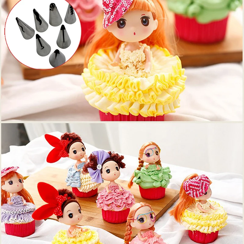 7Pcs/Set 2019 Stainless Steel Decorating Tips Pastry Piping Nozzles PastryCake Decorator Tool Wedding Russian Puff Skirt Cream
7Pcs/Set 2019 Stainless Steel Decorating Tips Pastry Piping Nozzles PastryCake Decorator Tool Wedding Russian Puff Skirt Cream
