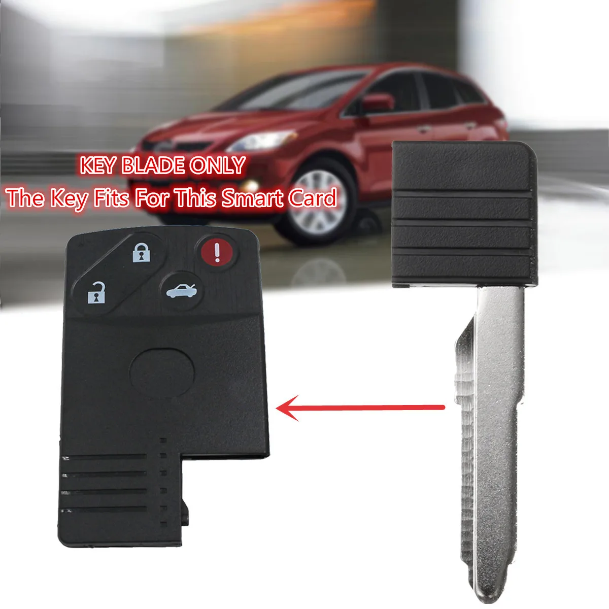 Car Replacement Uncut Insert Emergency Key Blade Blank for Mazda Smart Card Key CX-7 CX-9 RX-8
Car Replacement Uncut Insert Emergency Key Blade Blank for Mazda Smart Card Key CX-7 CX-9 RX-8