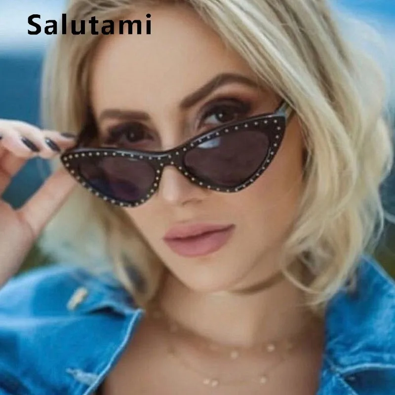 Full Rivet Cat Eye Women Sunglasses 2019 Fashion Luxury Brand Sun Glasses Female Vintage Retro Black Gradient Shades Oculos
Full Rivet Cat Eye Women Sunglasses 2019 Fashion Luxury Brand Sun Glasses Female Vintage Retro Black Gradient Shades Oculos