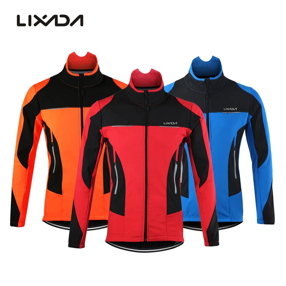 Lixada Men's Outdoor Cycling Jacket Winter Thermal Comfortable Long Sleeve Coat Water Resistant Riding Sportswear for Ciclismo
Lixada Men's Outdoor Cycling Jacket Winter Thermal Comfortable Long Sleeve Coat Water Resistant Riding Sportswear for Ciclismo