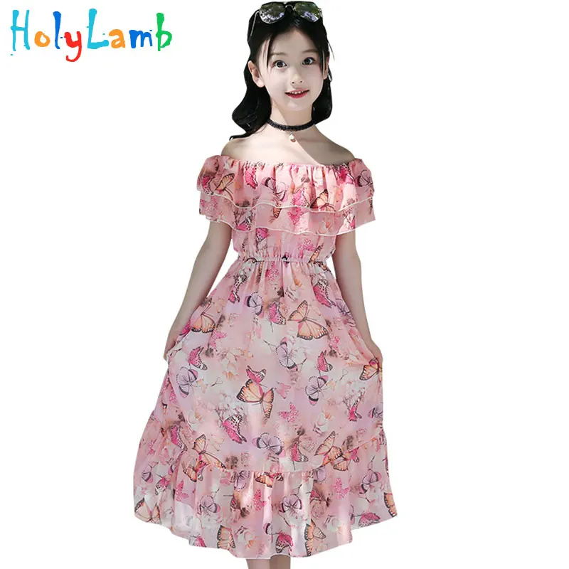 2019 Summer Floral Chiffon Beach Shoulderless Girls Dress Vestidos Dress For Girls Clothes Princess Dress Kids Baby Girl Clothes
2019 Summer Floral Chiffon Beach Shoulderless Girls Dress Vestidos Dress For Girls Clothes Princess Dress Kids Baby Girl Clothes