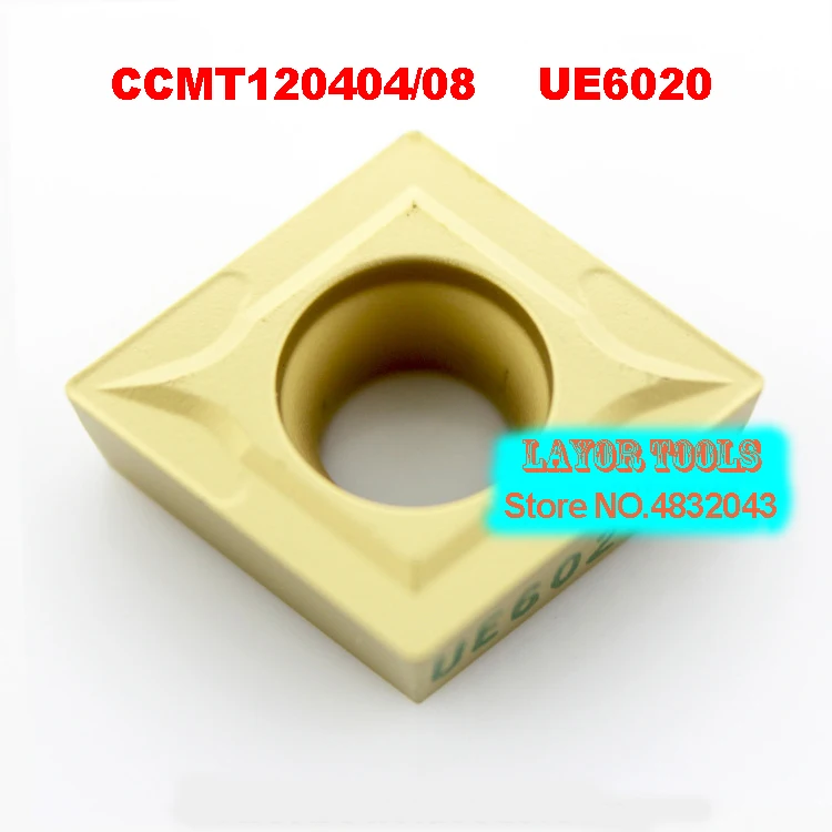 CCMT120404 UE6020/CCMT120408 UE6020,original CCMT 120404/120408 insert carbide for turning tool holder
CCMT120404 UE6020/CCMT120408 UE6020,original CCMT 120404/120408 insert carbide for turning tool holder