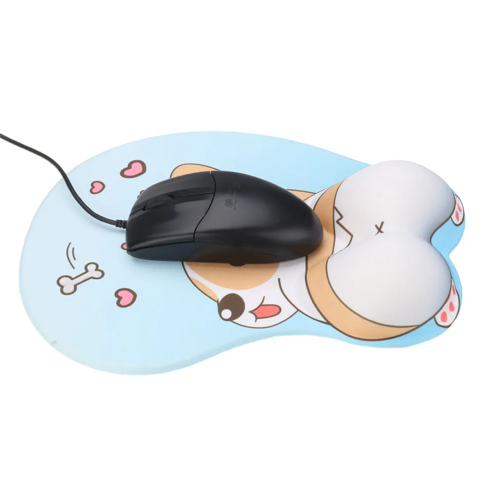 Lovely Corgi Non Slip Silica Gel Wrist Rest Mouse Pad Wrist Support Computer Ergonomic Mouse Mat Comfortable 
Lovely Corgi Non Slip Silica Gel Wrist Rest Mouse Pad Wrist Support Computer Ergonomic Mouse Mat Comfortable