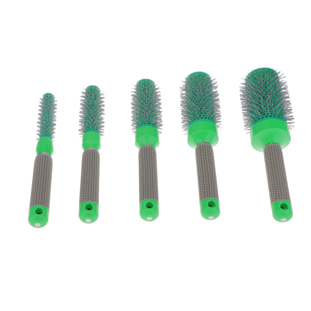 New Arrive 5x Round Hair Curling Styling Roller Brush Comb Anti-static Hairdressing Professional Useful Tool
New Arrive 5x Round Hair Curling Styling Roller Brush Comb Anti-static Hairdressing Professional Useful Tool