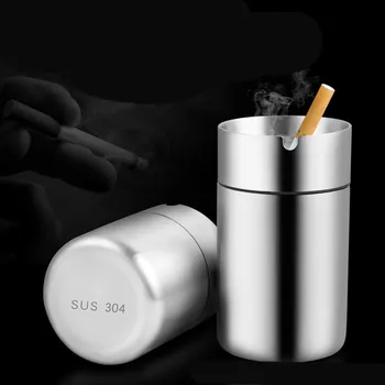 Stainless Steel Car Ashtray Smokeless Auto Cigarette Ashtray Ash Holder
Stainless Steel Car Ashtray Smokeless Auto Cigarette Ashtray Ash Holder