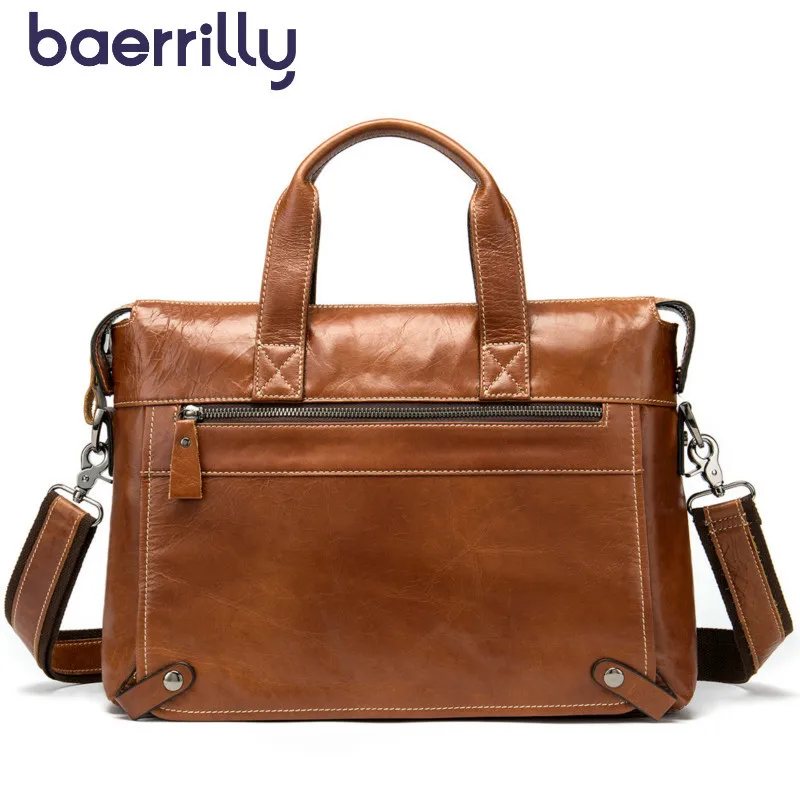 2019 New Business Man Briefcase Cowhide 14 Inch Laptop Bag Genuine Leather Shoulder Bags Messenger Bag High-capacity Handbag
2019 New Business Man Briefcase Cowhide 14 Inch Laptop Bag Genuine Leather Shoulder Bags Messenger Bag High-capacity Handbag