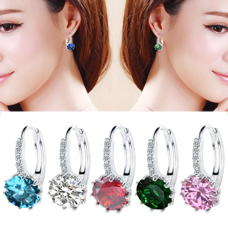 Fashion AAA CZ Crystal Water Drop Earrings For Women Girls Sweet Wedding Earring Jewelry Drop Shupping
Fashion AAA CZ Crystal Water Drop Earrings For Women Girls Sweet Wedding Earring Jewelry Drop Shupping