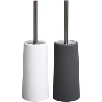 European white and black bathroom stainless steel toilet brush holder ,straight handle brush corner cleaning toilet brush set
European white and black bathroom stainless steel toilet brush holder ,straight handle brush corner cleaning toilet brush set