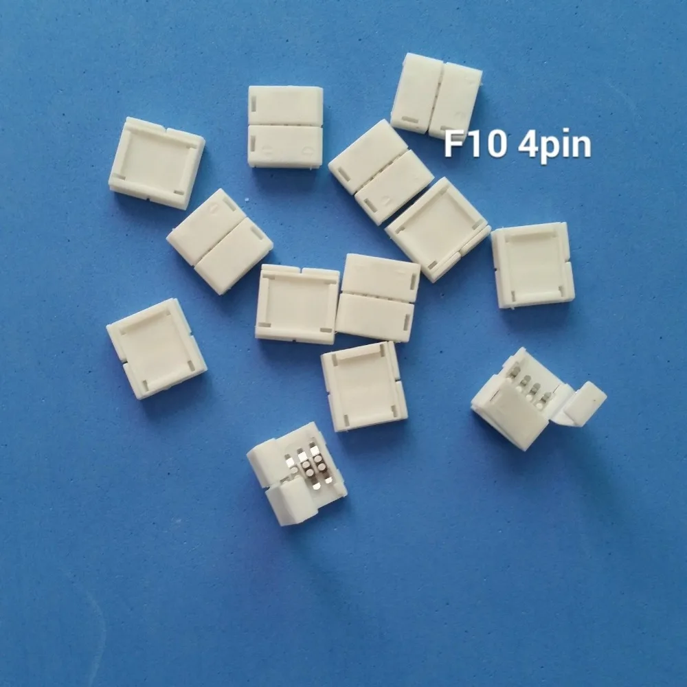 Solderless Clip on Coupler Connector 2pin 4pin RGB for 3528 5050 LED Strip Light belt
Solderless Clip on Coupler Connector 2pin 4pin RGB for 3528 5050 LED Strip Light belt