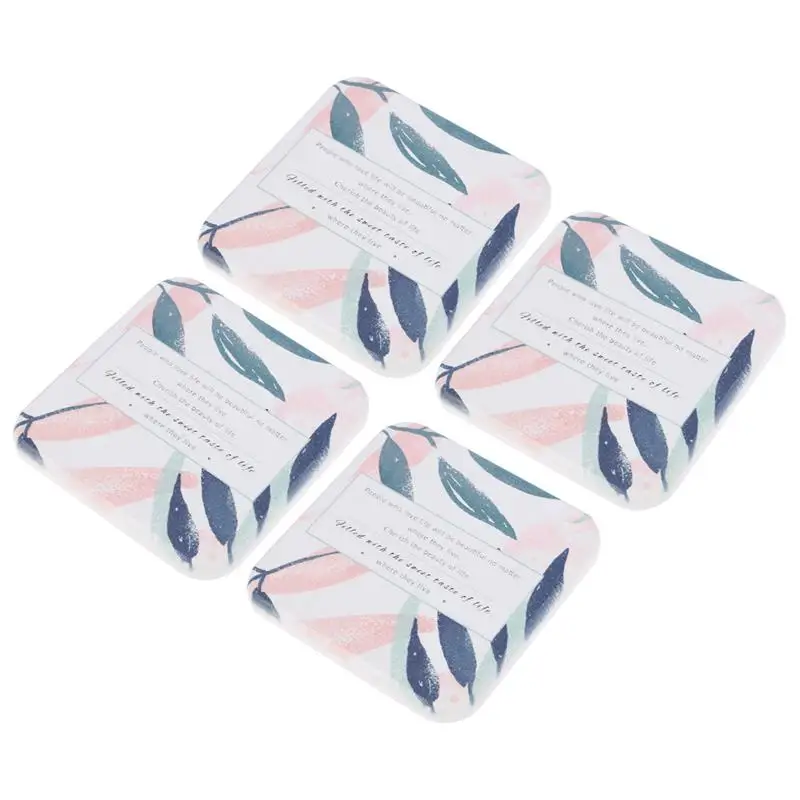 4pcs Diatomite Drink Cup Costers Toothbrush Holder Insulation Heat Resistant Good Room Decor Anti-Bacterial Coffee Mugs Cups Mat
4pcs Diatomite Drink Cup Costers Toothbrush Holder Insulation Heat Resistant Good Room Decor Anti-Bacterial Coffee Mugs Cups Mat