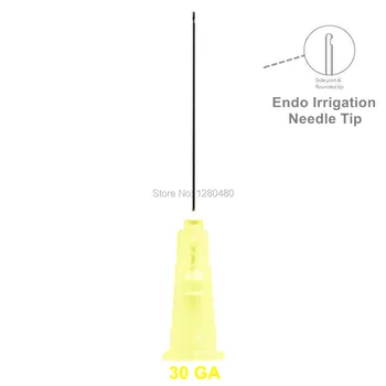 100 Pcs Dental Endo Irrigation Needle Tips Yellow 30GA End Closed One Side Vented Hole Endo Syringe Dentist Products
100 Pcs Dental Endo Irrigation Needle Tips Yellow 30GA End Closed One Side Vented Hole Endo Syringe Dentist Products