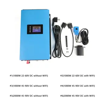 1000W/2000W MPPT Solar Power Grid Tie Inverter with Limiter Sensor Battery Discharge Power 110/220V EU Plug
1000W/2000W MPPT Solar Power Grid Tie Inverter with Limiter Sensor Battery Discharge Power 110/220V EU Plug
