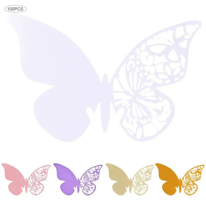 Hollow Wine Glass Card 100pcs Butterfly Place Cards Name Number Cup Card Wine Glasses Wedding Party Birthday Stylish Decoration
Hollow Wine Glass Card 100pcs Butterfly Place Cards Name Number Cup Card Wine Glasses Wedding Party Birthday Stylish Decoration