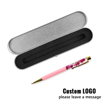Luxury Crystal Gel Pen Cute Flow Foil Metal Pen Kawaii Flower Pen Creative Free LOGO Writing Statonery Letter Customize With Box
Luxury Crystal Gel Pen Cute Flow Foil Metal Pen Kawaii Flower Pen Creative Free LOGO Writing Statonery Letter Customize With Box