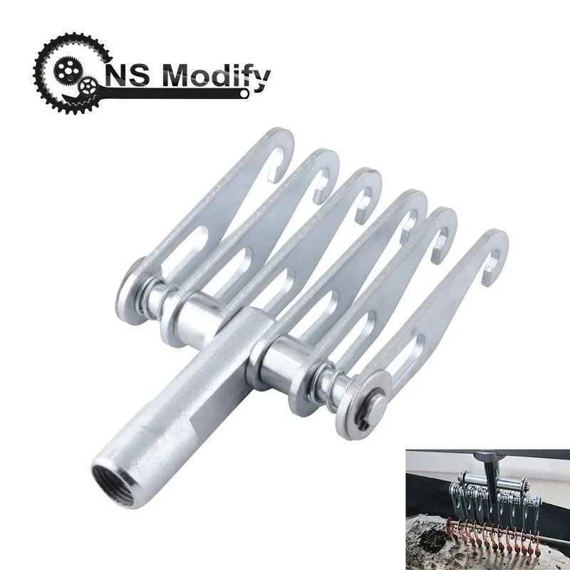 NS Modify Auto Car Body 16mm Thread Car Body Repair Dent Tool 6 Finger Dent Repair Puller Claw Hook For Slide Hammer Tool
NS Modify Auto Car Body 16mm Thread Car Body Repair Dent Tool 6 Finger Dent Repair Puller Claw Hook For Slide Hammer Tool