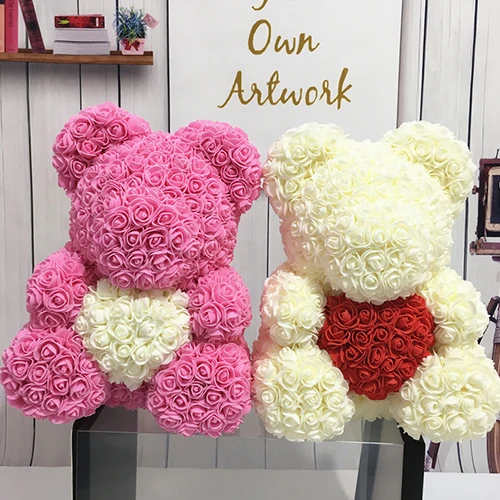 40cm Christmas Decoration Color Blocking Flower Bear For Valentine's Day Wedding Decoration Birthday Party
40cm Christmas Decoration Color Blocking Flower Bear For Valentine's Day Wedding Decoration Birthday Party