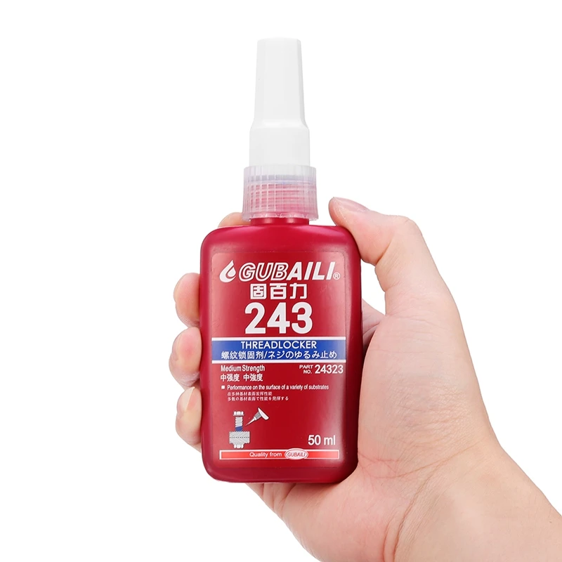 Quick Drying GABAILI 50ml 243 High Strength Threadlocker Screw Lock Anaerobic Adhesive Glue For FPV Racing Drone Quadcopter
Quick Drying GABAILI 50ml 243 High Strength Threadlocker Screw Lock Anaerobic Adhesive Glue For FPV Racing Drone Quadcopter