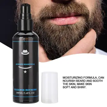 100ML Natural Cocoanut Oil Men Beard Shampoo Deep Cleansing Moisturizing Shampoo Beard Care tool
100ML Natural Cocoanut Oil Men Beard Shampoo Deep Cleansing Moisturizing Shampoo Beard Care tool