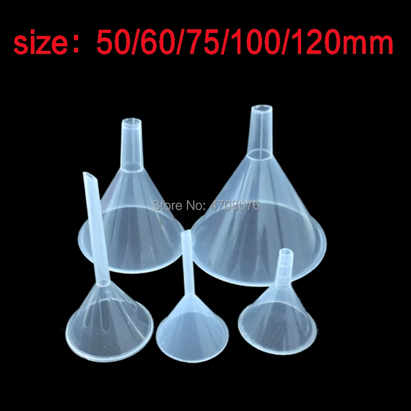 50-60-75-100-120mm opening 2sets/pack PP funnel Plastic lab filter funnel transparent for laboratory kitchen garage food grade
50-60-75-100-120mm opening 2sets/pack PP funnel Plastic lab filter funnel transparent for laboratory kitchen garage food grade