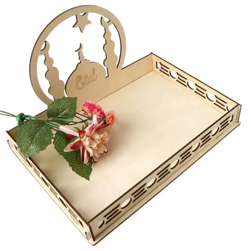 Eid Ramadan Mubarak Hollow Wooden Decorations Wooden Eid Table Decoration Dessert Tray For Home DIY Hollow Party Supplies
Eid Ramadan Mubarak Hollow Wooden Decorations Wooden Eid Table Decoration Dessert Tray For Home DIY Hollow Party Supplies