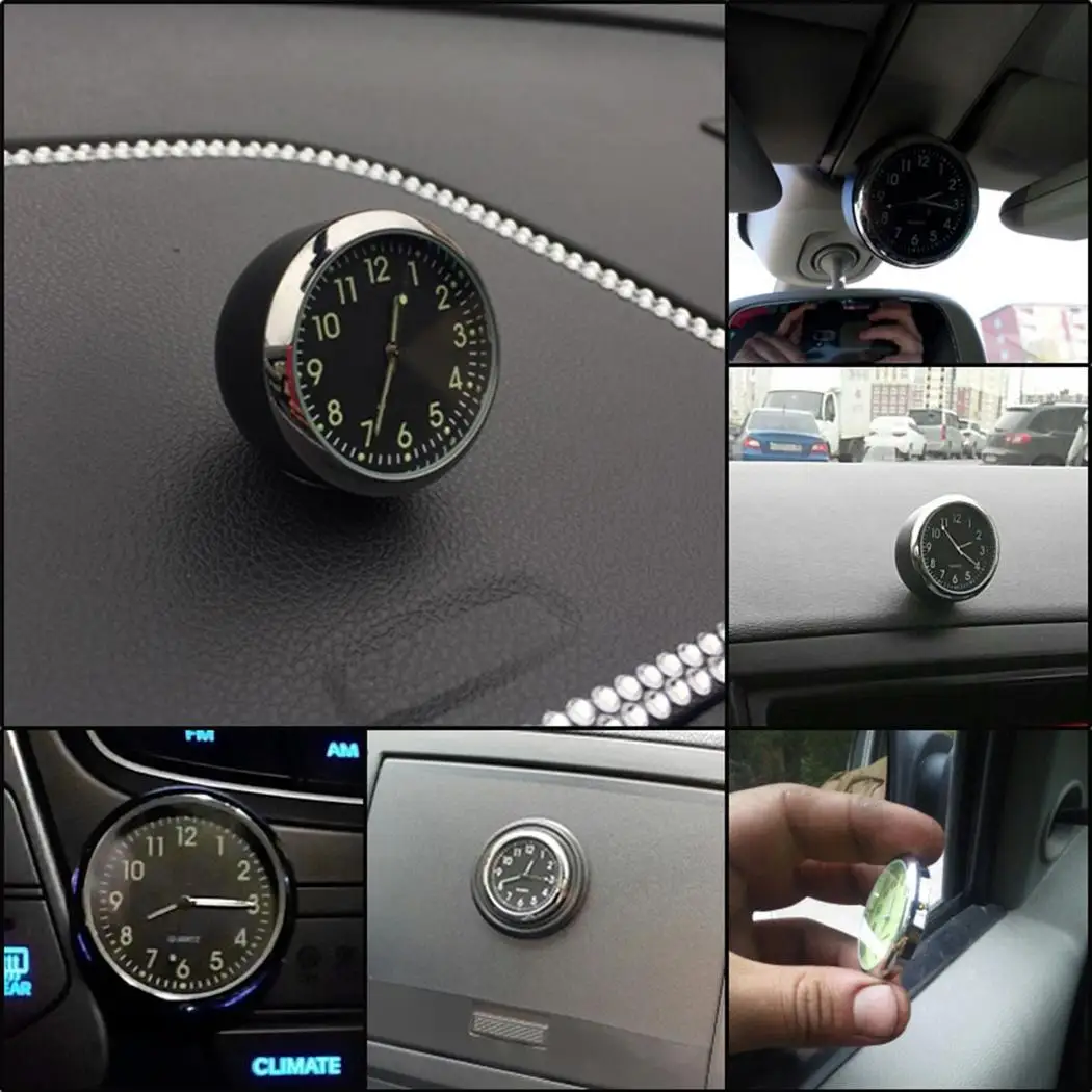 Автомобильные часы кварцевые Круглый игольчатый Тип светящаяся функция общий