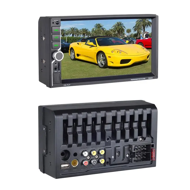Universal DC12V 1080P 7-inch 2DIN Car Multimedia Player Steering Wheel Control FM Radio Bluetooth Hands-free Calls Dual USB
Universal DC12V 1080P 7-inch 2DIN Car Multimedia Player Steering Wheel Control FM Radio Bluetooth Hands-free Calls Dual USB