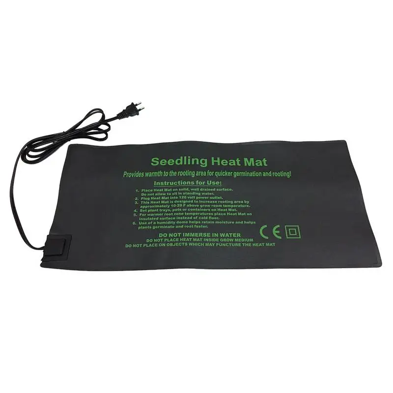 EU/US Plug Plant Heating Mat Seedling Flower Electric Blanket Waterproof Warm Durable Hydroponic Heating Pad 3 Size
EU/US Plug Plant Heating Mat Seedling Flower Electric Blanket Waterproof Warm Durable Hydroponic Heating Pad 3 Size
