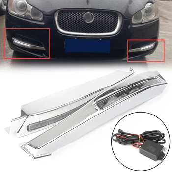 White LED Daytime Running Lights Fog Lights DRL Lamp For Jaguar XF 2008-2010
White LED Daytime Running Lights Fog Lights DRL Lamp For Jaguar XF 2008-2010