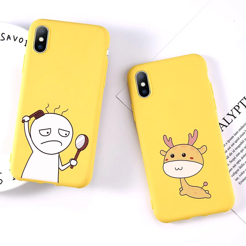 OTTWN Phone Case for iPhone 6 6S Plus 7 8 Plus 5 5S SE Cases Cute Cartoon Deer Soft TPU 3D Relief Cover for iPhone X XS XS MAX
OTTWN Phone Case for iPhone 6 6S Plus 7 8 Plus 5 5S SE Cases Cute Cartoon Deer Soft TPU 3D Relief Cover for iPhone X XS XS MAX