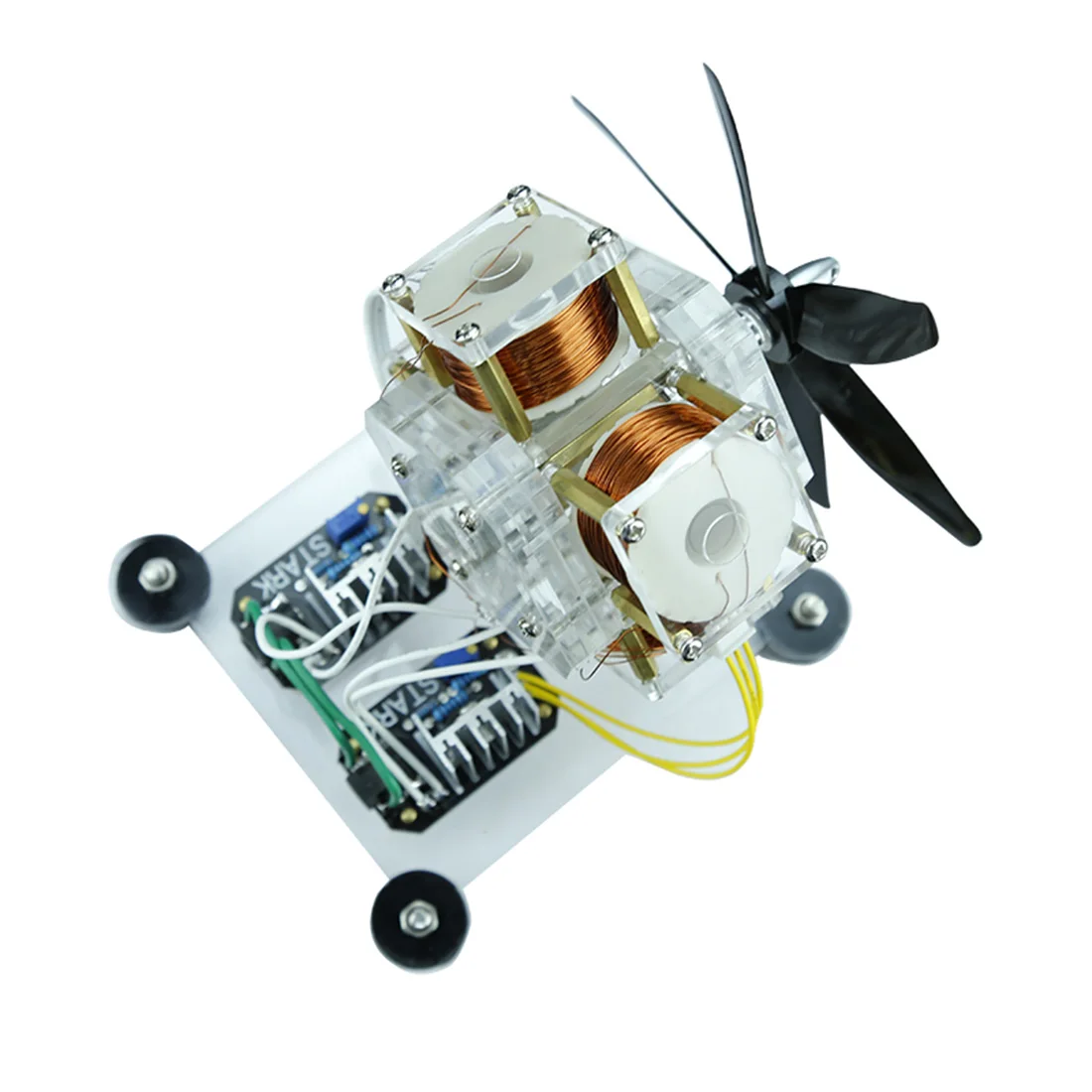 12v 4 Coils Fan Shaped Micro Brushless DIY Hall Genemotor Model With Anallobar Science Education Experiment Toys Hobbies
12v 4 Coils Fan Shaped Micro Brushless DIY Hall Genemotor Model With Anallobar Science Education Experiment Toys Hobbies