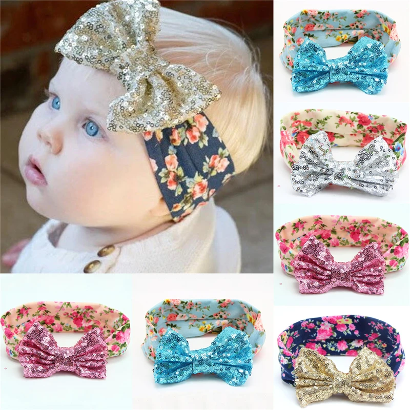 2019 Brand New Newborn Floral Headband Elastic Baby Girls Hairband Sequin Bowknot Turban Headwear Lot
2019 Brand New Newborn Floral Headband Elastic Baby Girls Hairband Sequin Bowknot Turban Headwear Lot