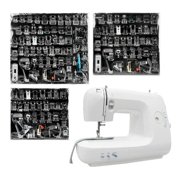 32/42/62 Pieces For Brother Singer Janome DIY Sewing Machine Presser Feet Sewing Machine Presser Foot
32/42/62 Pieces For Brother Singer Janome DIY Sewing Machine Presser Feet Sewing Machine Presser Foot