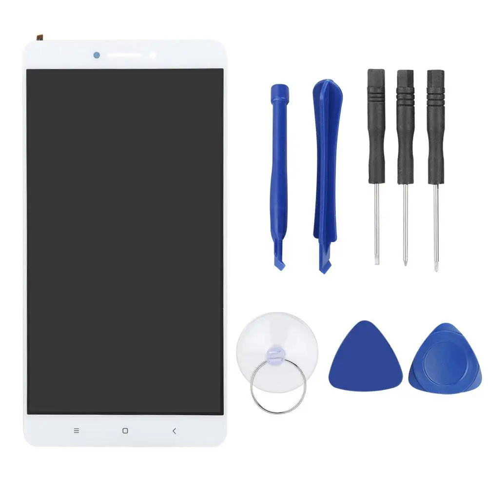 Сборка мобильного телефона Белый с набором инструментов для удаления Xiaomi MI MAX