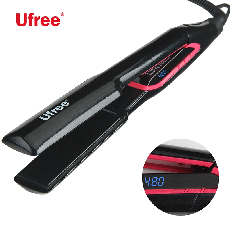 Ufree U-327 Lcd Digital Display Electric Control Hair Straightener Fast Ceramic Hair Irons Waver Hairpin Splint Rapid Heating
Ufree U-327 Lcd Digital Display Electric Control Hair Straightener Fast Ceramic Hair Irons Waver Hairpin Splint Rapid Heating