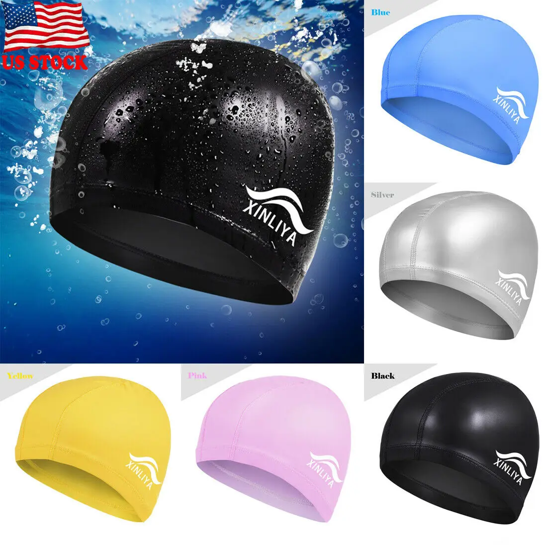 Unisex Silicone Swimming Swim Solid Cap Flexible Durable Elastic Bathing Swimming Hat Wholesale
Unisex Silicone Swimming Swim Solid Cap Flexible Durable Elastic Bathing Swimming Hat Wholesale