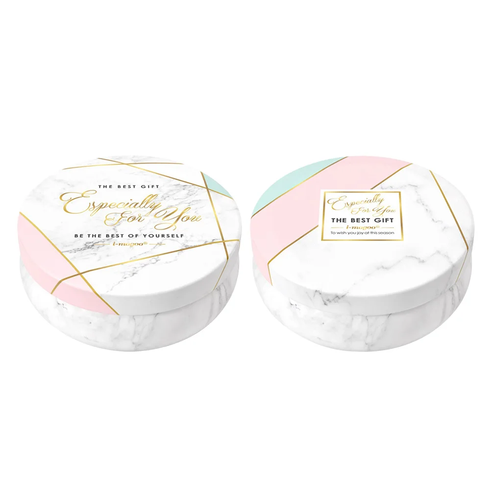 2PCS Iron Tin Box Elegant Marble Texture Pattern Round Metal Tins Wedding Party Gift Favors Case Cookie Candy Storage Container
2PCS Iron Tin Box Elegant Marble Texture Pattern Round Metal Tins Wedding Party Gift Favors Case Cookie Candy Storage Container