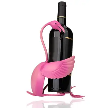 Flamingo Wine Holder Metal Handmade Wine Holder Shelf Practical Figurine Wine Rack Juice Drink Champagne Goblet Home Decor
Flamingo Wine Holder Metal Handmade Wine Holder Shelf Practical Figurine Wine Rack Juice Drink Champagne Goblet Home Decor