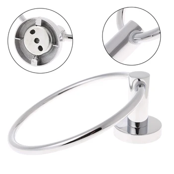 Round Towel Ring Household Bathroom Holder Wall Mount Towel Ring Shelf Towel Rack Hardware Pendant
Round Towel Ring Household Bathroom Holder Wall Mount Towel Ring Shelf Towel Rack Hardware Pendant