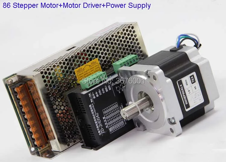 Free Shipping Hot Sale 2-Phase Hybrid Nema 34 Stepper Motor 86 3N.m 3.0A Shaft Diameter 14mm+HD542 Motor Driver+Power Supply
Free Shipping Hot Sale 2-Phase Hybrid Nema 34 Stepper Motor 86 3N.m 3.0A Shaft Diameter 14mm+HD542 Motor Driver+Power Supply