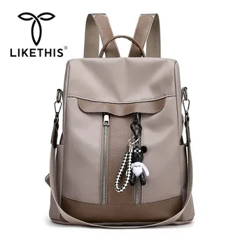 LIKETHIS Oxford Leather Backpack Designer Women Vintage Large Bag Female Teenage Girls School Bag Solid Zipper Backpacks Mochila
LIKETHIS Oxford Leather Backpack Designer Women Vintage Large Bag Female Teenage Girls School Bag Solid Zipper Backpacks Mochila