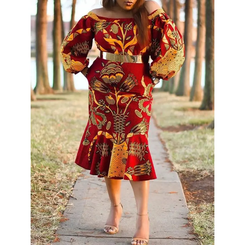 Summer Party Elegant Sexy Women Dresses Casual Plus Size Beach Style Lantern Sleeve Floral Print Ethnic Female Fashion Dress
Summer Party Elegant Sexy Women Dresses Casual Plus Size Beach Style Lantern Sleeve Floral Print Ethnic Female Fashion Dress