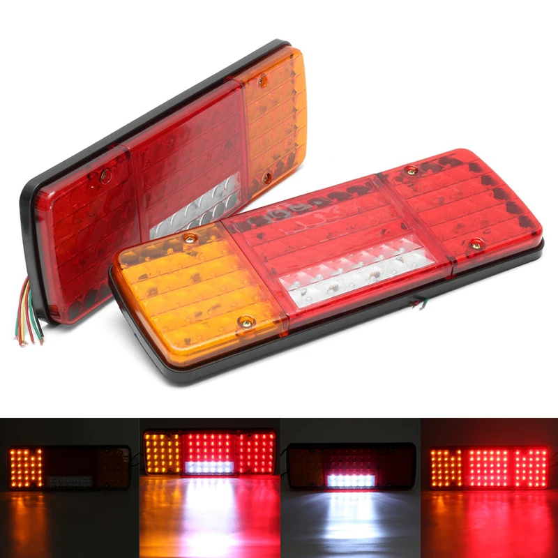 1 Pair 92 LED Tail Light Car Truck Trailer Stop Rear Reverse Turn Indicator Lamp
1 Pair 92 LED Tail Light Car Truck Trailer Stop Rear Reverse Turn Indicator Lamp