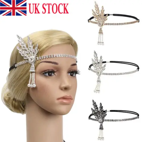 2019 New Style 1920s Flapper Great Gatsby Headband Pearl Charleston Party Bridal Headpiece Lady
2019 New Style 1920s Flapper Great Gatsby Headband Pearl Charleston Party Bridal Headpiece Lady
