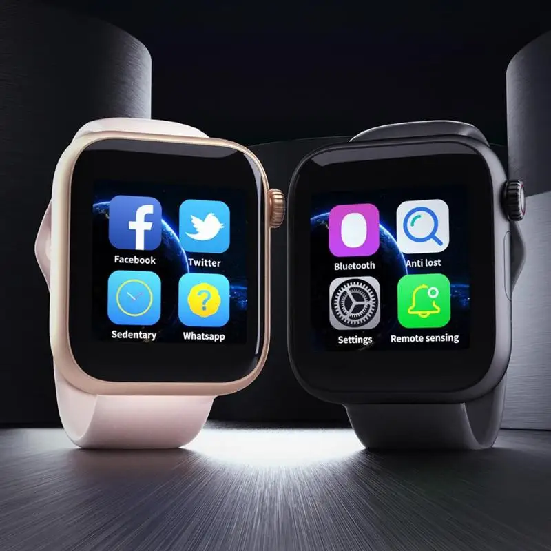 Z6 Bluetooth Smart Watch for Android Phone SIM Card 1.5inch Touch Screen Smart Watch with 2.0M Camera Sleep Tracker Passometer
Z6 Bluetooth Smart Watch for Android Phone SIM Card 1.5inch Touch Screen Smart Watch with 2.0M Camera Sleep Tracker Passometer