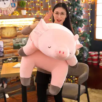 30CM Cartoon Pink Down Cotton Plush Pig Toy Throw Pillow Small Pink Pig Doll Pillow Birthday Gift
30CM Cartoon Pink Down Cotton Plush Pig Toy Throw Pillow Small Pink Pig Doll Pillow Birthday Gift