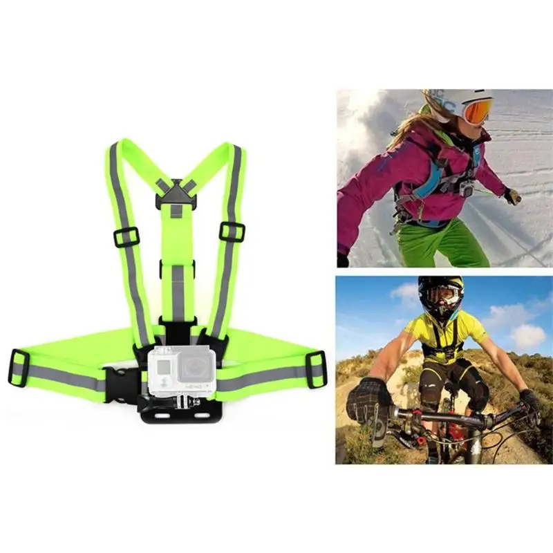 Chest Strap mount belt for Gopro hero 5 4 Xiaomi yi 4K Action camera Chest Mount Harness for Go Pro SJCAM SJ4000 sport cam fix
Chest Strap mount belt for Gopro hero 5 4 Xiaomi yi 4K Action camera Chest Mount Harness for Go Pro SJCAM SJ4000 sport cam fix