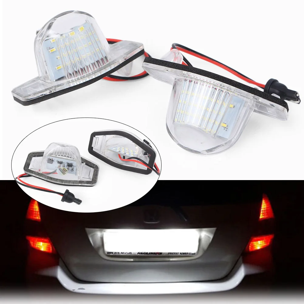 2x 18 LED Number License Plate Light Licence Lamp for Honda Fit Jazz Odyssey Stream CR-V HR-V FR-V Crosstour Insight CRV LOGO 3D
2x 18 LED Number License Plate Light Licence Lamp for Honda Fit Jazz Odyssey Stream CR-V HR-V FR-V Crosstour Insight CRV LOGO 3D