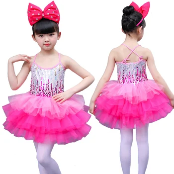 Songyuexia New children's costumes kindergarten dance clothes girls princess dress sequins jazz dance skirt tutu
Songyuexia New children's costumes kindergarten dance clothes girls princess dress sequins jazz dance skirt tutu